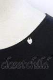 画像3: MILK / BebeハートパフTee  ブラック T-26-03-15-011-ML-TO-SA-ZT (3)