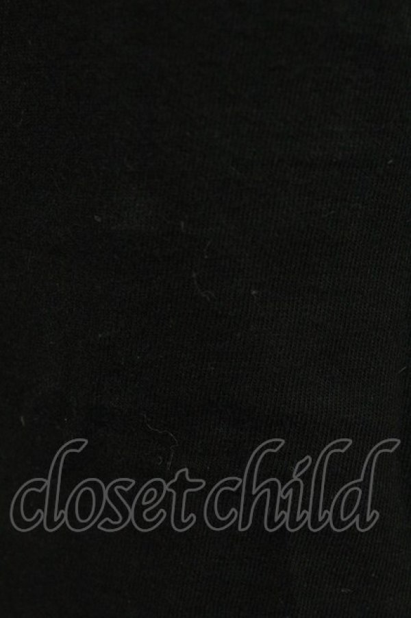 画像5: MILK / BebeハートパフTee  ブラック T-26-03-15-011-ML-TO-SA-ZT (5)