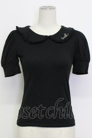 画像: MILK / メイデン トップス  ブラック T-26-03-15-012-ML-TO-SA-ZT