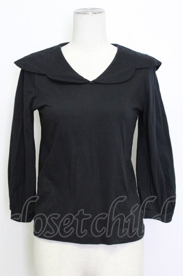 画像1: MILK / Eliseトップス  ブラック T-26-03-15-013-ML-TO-SA-ZT (1)