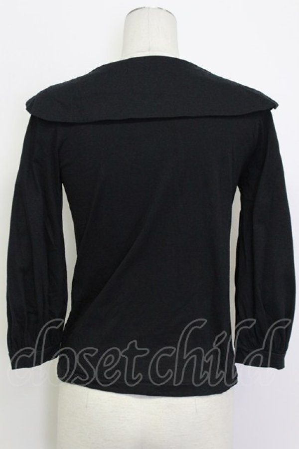 画像2: MILK / Eliseトップス  ブラック T-26-03-15-013-ML-TO-SA-ZT (2)