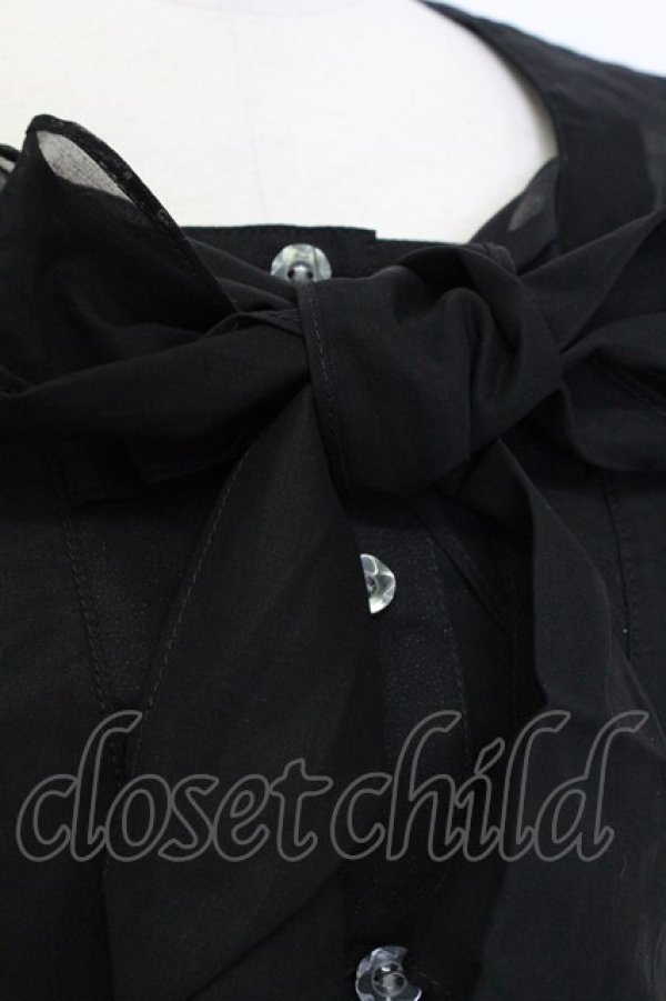 画像4: MILK / Tammy ブラウス  ブラック T-26-03-15-015-ML-BL-SA-ZT (4)