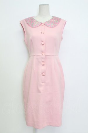 画像: MILK / マドモアゼルBeBeワンピース  ピンク T-26-03-15-018-ML-OP-SA-ZT