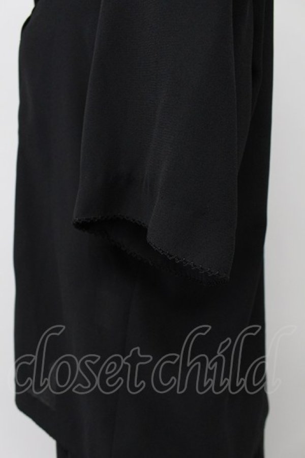 画像4: KANEKO ISAO / プリーツセットアップ  クロ T-26-03-16-019-EL-OP-OW-ZT (4)