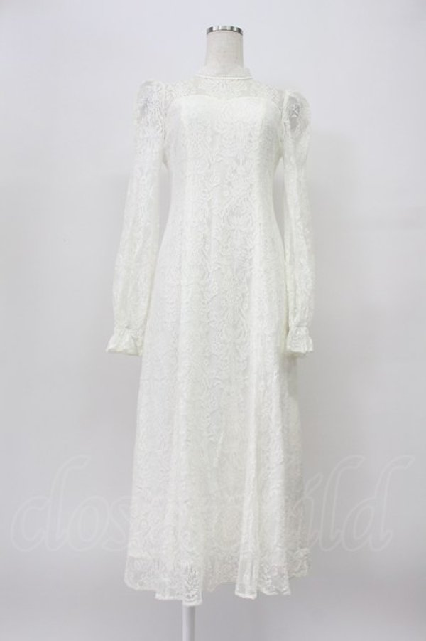 画像1: EATME / レースワンピ-ス S ホワイト T-26-03-16-020-LO-OP-SA-ZT (1)