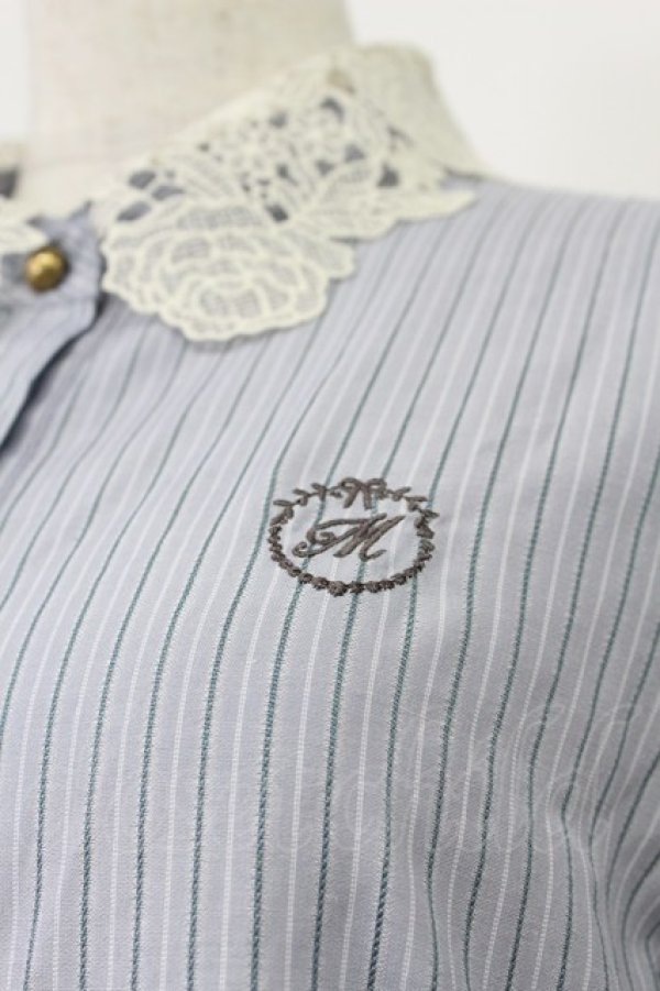 画像6: m petit by misako / ストライプワンピース S サックス T-26-03-16-023-LO-OP-SA-ZT (6)