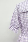 画像3: m petit by misako / TT*Mギンガムチェック半袖ワンピース S ラベンダー T-26-03-16-025-LO-OP-SA-ZT (3)