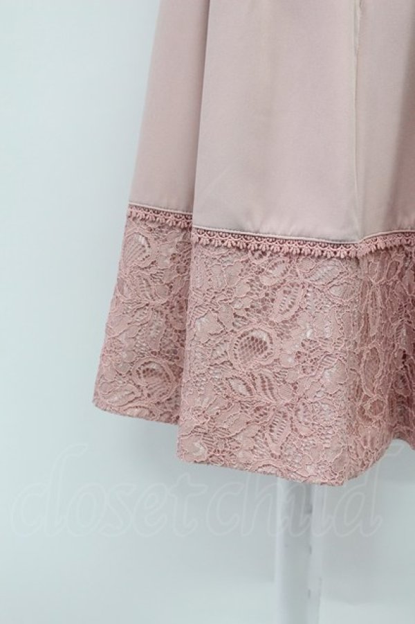 画像5: axes femme / パールラインノースリーブワンピース  ピンクＸ白 T-26-03-16-026-AX-OP-SA-ZT (5)