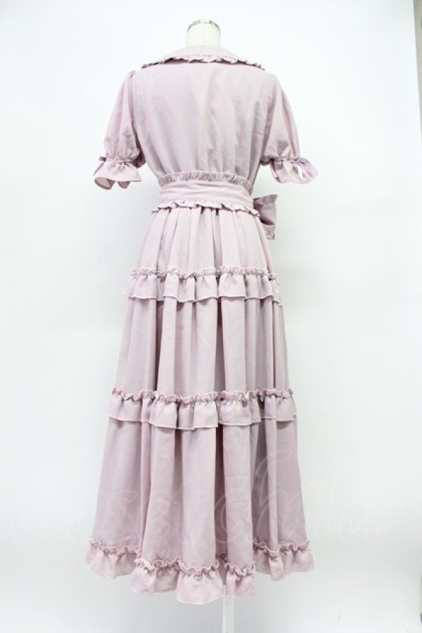 画像2: axes femme kawaii / ロマンティックフリルワンピ M ピンク T-26-03-16-027-AX-OP-SA-ZT (2)