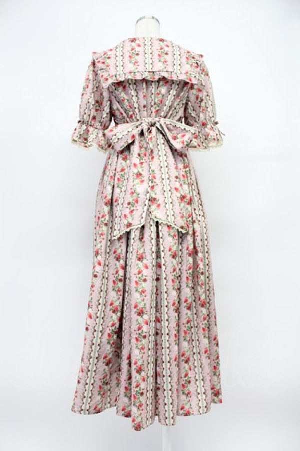 画像2: axes femme kawaii / ローズベリーガーデンワンピース M ピンク T-26-03-16-028-AX-OP-SA-ZT (2)