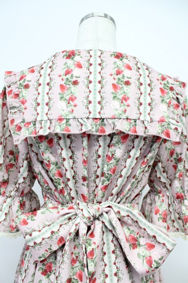 画像4: axes femme kawaii / ローズベリーガーデンワンピース M ピンク T-26-03-16-028-AX-OP-SA-ZT (4)