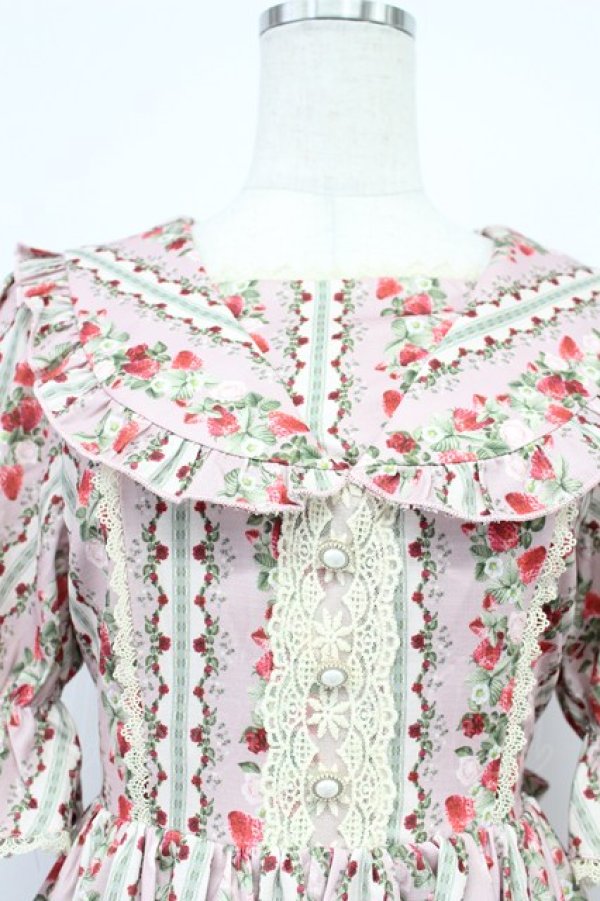 画像8: axes femme kawaii / ローズベリーガーデンワンピース M ピンク T-26-03-16-028-AX-OP-SA-ZT (8)