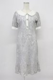 画像1: evelyn / パール襟レースワンピース  グレー T-26-03-16-029-LO-OP-SA-ZT (1)