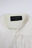 画像8: BPN FOR MEN / 肋骨風ノースリーブガーゼシャツ M ホワイト T-26-03-16-003-GO-BL-SA-ZT (8)