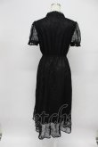 画像2: evelyn / ハートボタンレースワンピース  黒 T-26-03-16-033-LO-OP-SA-ZT (2)