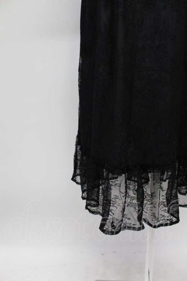 画像3: evelyn / ハートボタンレースワンピース  黒 T-26-03-16-033-LO-OP-SA-ZT (3)