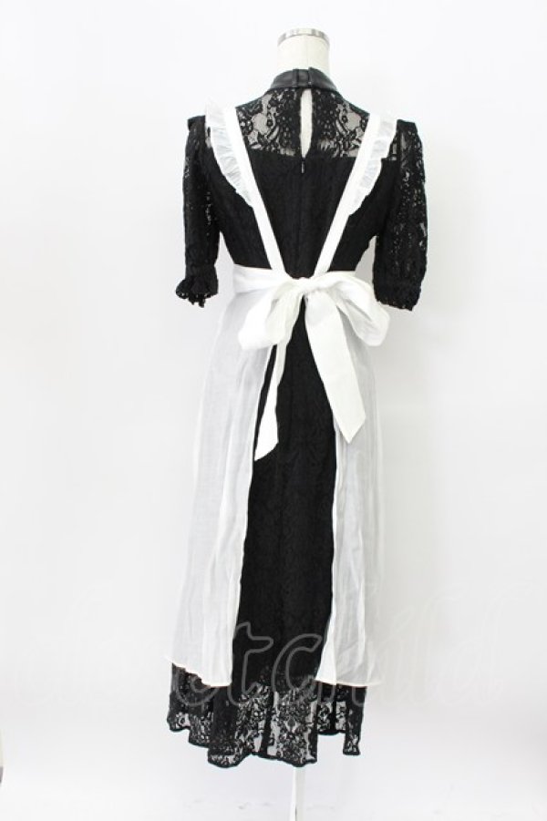 画像2: EATME / メイドライクレースワンピース S ブラック T-26-03-16-037-LO-OP-SA-ZT (2)