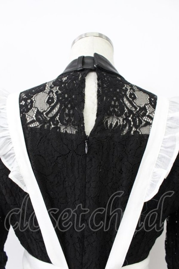 画像4: EATME / メイドライクレースワンピース S ブラック T-26-03-16-037-LO-OP-SA-ZT (4)