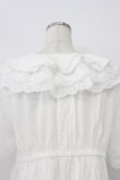 画像3: axes femme / ボリュームフリルチュニック  ホワイト T-26-03-16-040-AX-TO-SA-ZT (3)