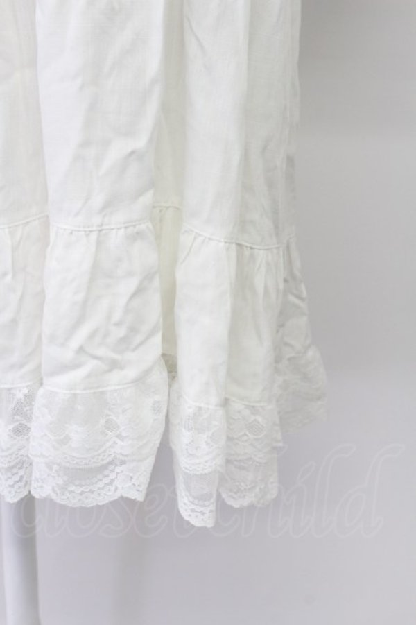 画像7: axes femme / ボリュームフリルチュニック  ホワイト T-26-03-16-040-AX-TO-SA-ZT (7)