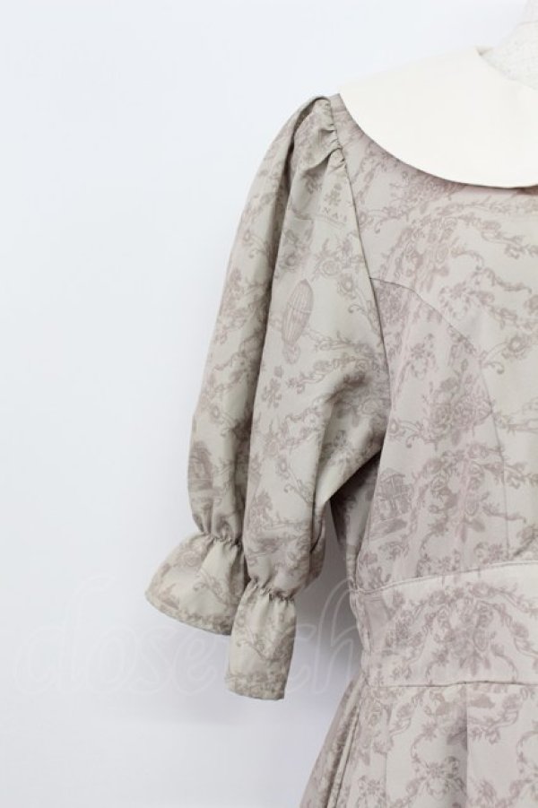 画像6: m petit by misako / NINA’Sコラボトワルドジュイワンピース M ベージュ T-26-03-16-041-LO-OP-SA-ZT (6)