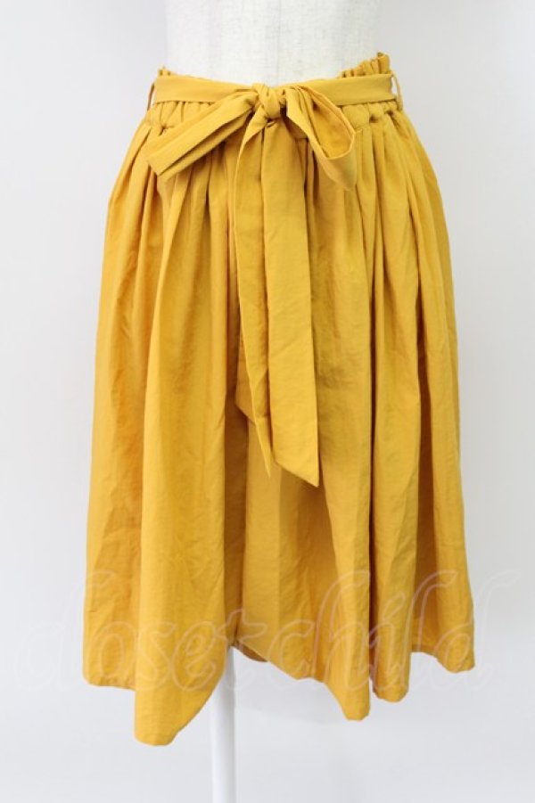 画像1: F&A / スパンブロードボリュームスカート  イエロー T-26-03-16-042-LO-SK-IG-ZT (1)