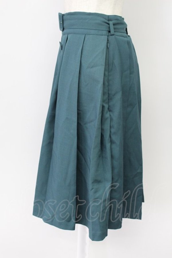 画像3: Fi.n.t / フロントボタンスカート  グリーン T-26-03-16-043-CA-SK-SA-ZT (3)