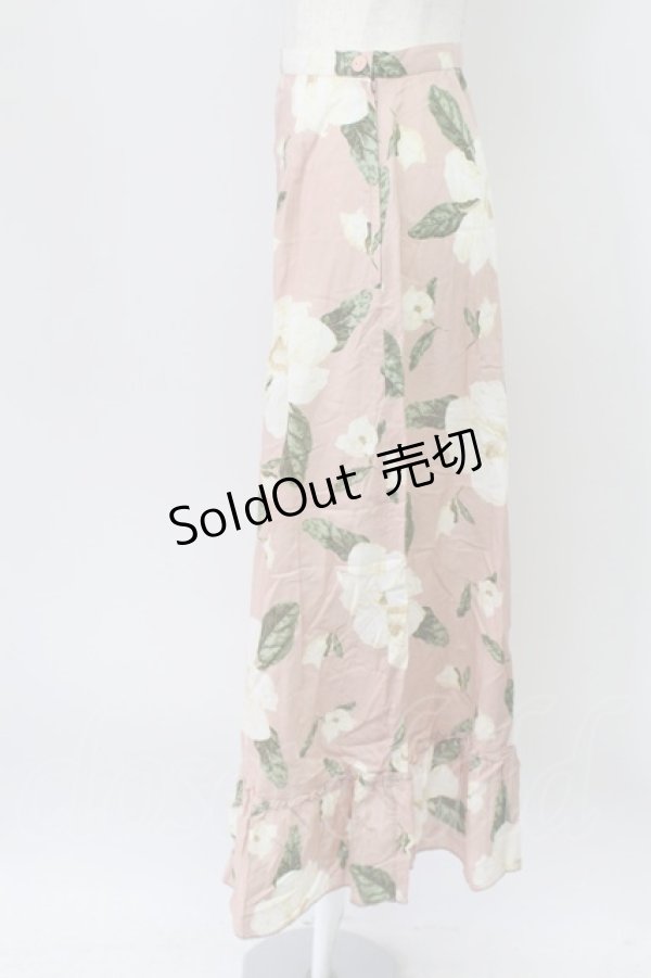 画像3: KANEKO ISAO / フラワーロングスカート  ピンク T-26-03-16-045-EL-SK-IG-ZT (3)
