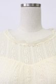 画像5: axes femme / レースカットソー  アイボリー T-26-03-16-008-AX-TO-IG-ZT (5)