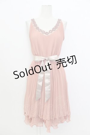 画像: axes femme / パーティードレス M ピンク T-26-03-17-025-AX-OP-SA-ZT