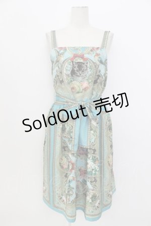 画像: Juliette et Justine / Swanhilde echarpe〜スワニルダ エシャルプ〜  ブルーグリーン T-26-03-17-028-CL-OP-SA-ZT