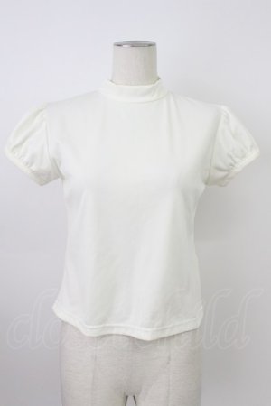 画像: Heart E / ハイネック半袖トップス  アイボリー T-26-03-17-004-LO-TO-SA-ZT