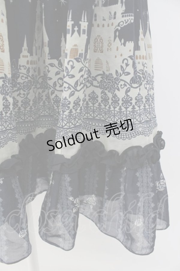 画像3: axes femme / 街柄シルエットメルヘンチュニ  ネイビー T-26-03-17-031-AX-OP-SA-ZT (3)