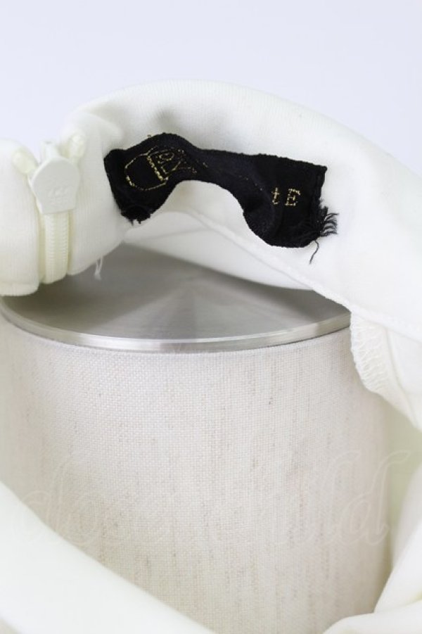 画像4: Heart E / ハイネック半袖トップス  アイボリー T-26-03-17-004-LO-TO-SA-ZT (4)