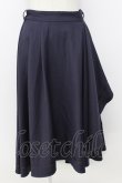 画像1: axes femme / ラッフルフリルスカート M ネイビー T-26-03-17-040-AX-SK-SA-ZT (1)
