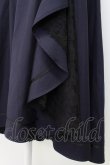 画像3: axes femme / ラッフルフリルスカート M ネイビー T-26-03-17-040-AX-SK-SA-ZT (3)