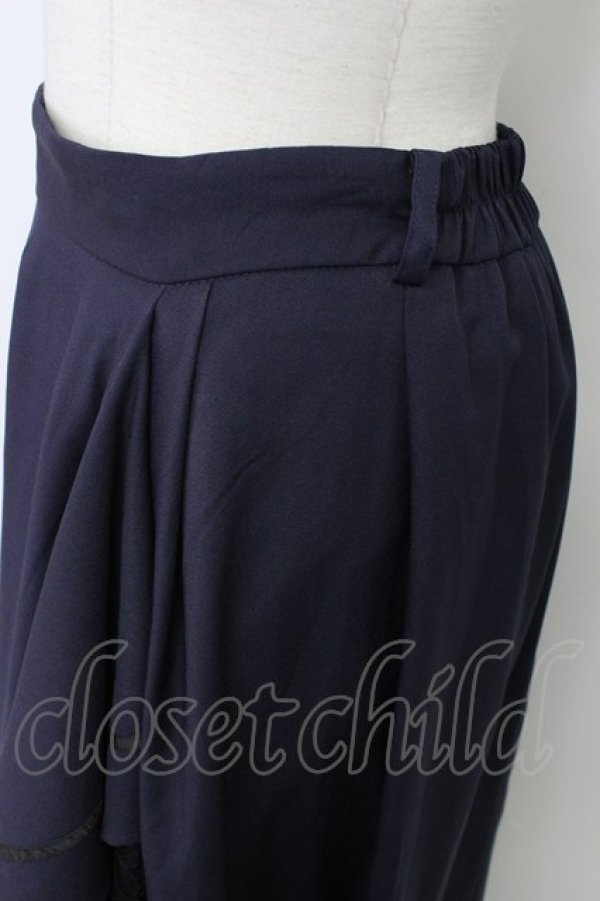 画像4: axes femme / ラッフルフリルスカート M ネイビー T-26-03-17-040-AX-SK-SA-ZT (4)