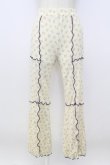 画像1: Candy Stripper / MY FAVORITE FLARE PANTS 2 アイボリー T-26-03-17-042-PU-PA-SA-ZT (1)