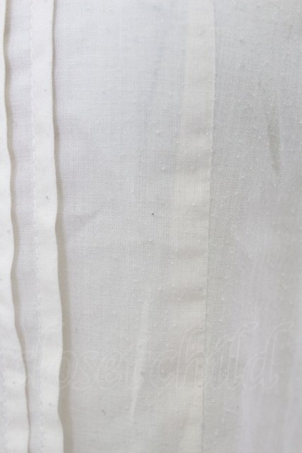 画像5: axes femme POETIQUE / フラワーモチーフ襟半袖ブラウス  アイボリー T-26-03-17-006-AX-BL-SA-ZT (5)