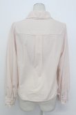 画像2: axes femme / レースフリルブラウス M ピンク T-26-03-17-008-AX-BL-SA-ZT (2)