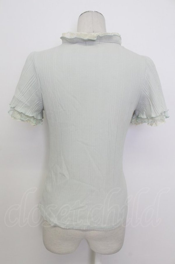 画像2: axes femme / プチスタンドリブインナー  サックス T-26-03-17-010-AX-TO-SA-ZT (2)