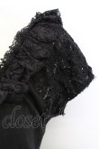 画像3: MR corset / レース切り替えカットソー  黒 T-26-03-17-017-PU-TO-SA-ZT (3)