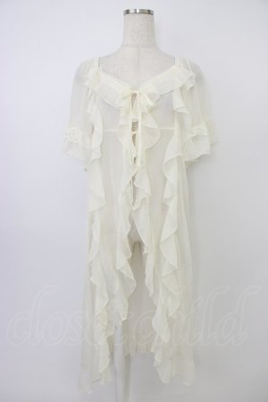 画像: axes femme / ラッフルフリルガウン  キナリ T-26-03-21-029-AX-TO-SA-ZT