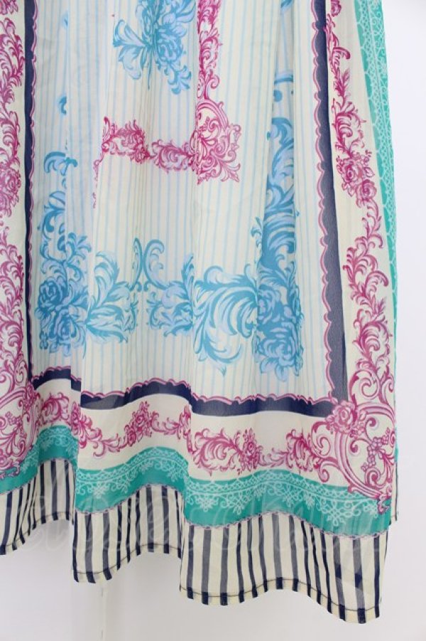 画像4: axes femme / 重ね着風ノースリーブワンピース M アイボリー× T-26-03-21-032-AX-OP-SA-ZT (4)