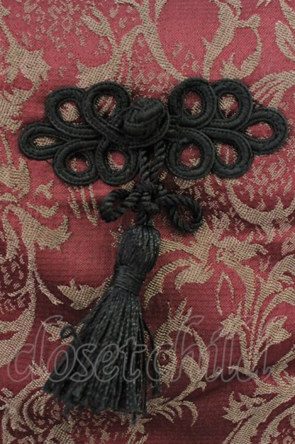 画像4: axes femme kawaii / メイリンワンピース M ワイン T-26-03-21-039-AX-OP-SA-ZT (4)