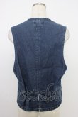 画像2: INGEBORG / デニムベスト  ブルー T-26-03-21-009-LO-TO-SA-ZT (2)