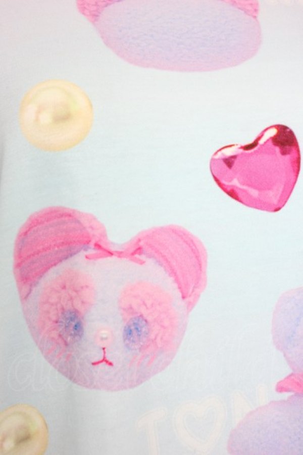 画像3: ACDC RAG / BEAR IN MIND Tシャツ  ラベンダー T-26-03-21-012-0-TO-SA-ZT (3)