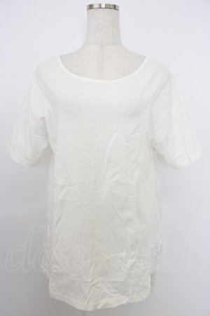 画像: axes femme / ネックレス付ビッグＴシャツ M ホワイト T-26-03-21-002-AX-TS-SA-ZT