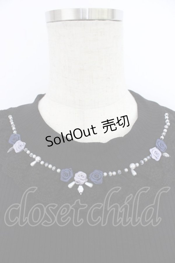 画像3: axes femme / 吸水速乾バラボトルネックPO  黒 T-26-03-21-021-AX-TO-SA-ZT (3)