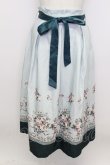画像1: axes femme / ローズブーケ柄ミディスカート M グリーン T-26-03-23-034-AX-SK-SZ-ZT (1)